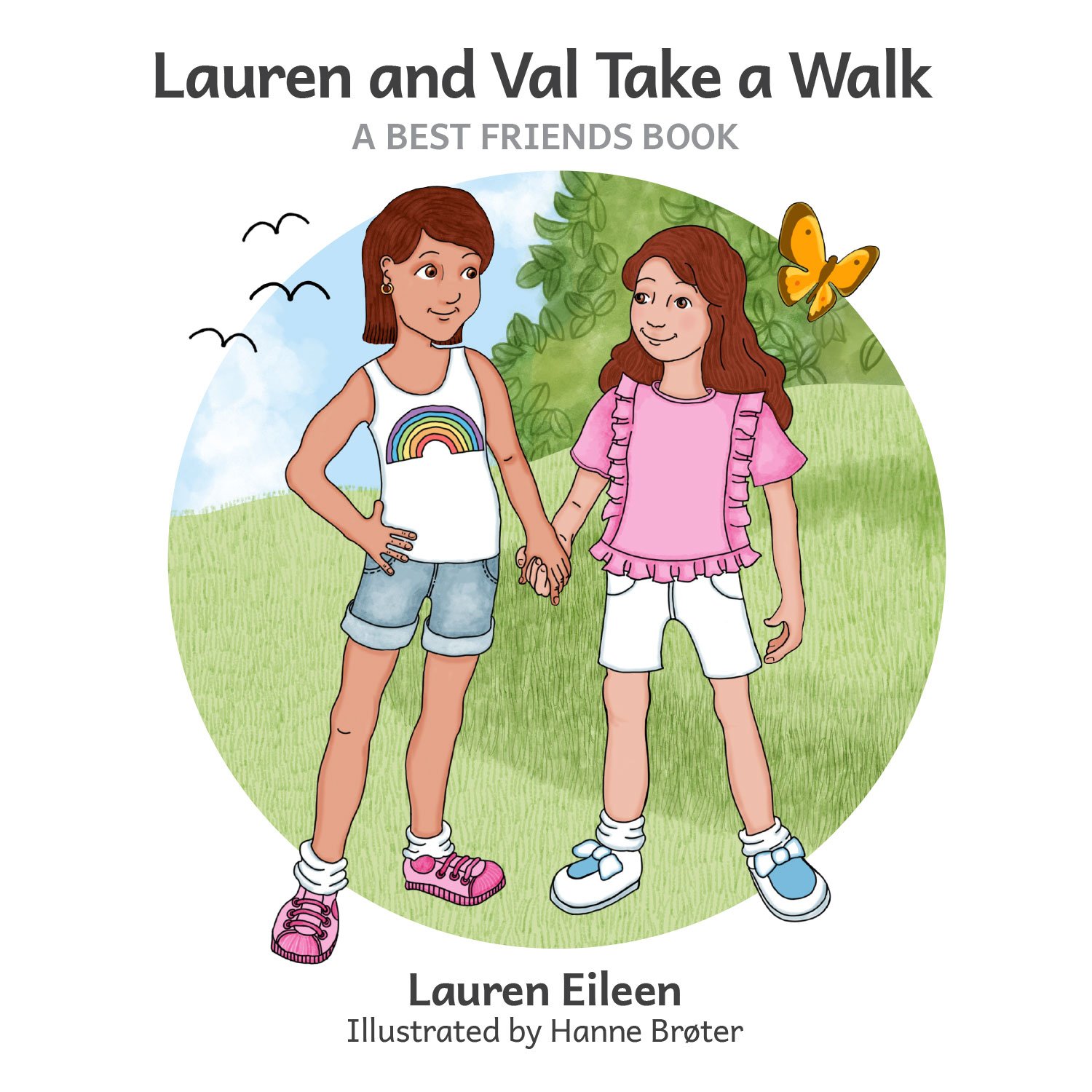 Lauren and Val take a walk